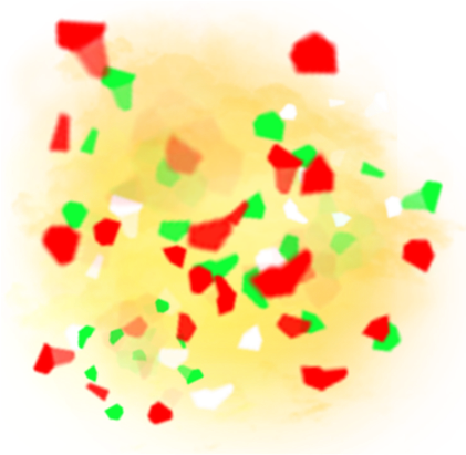 Holiday Swirl - Watercolor Paint (420x420), Png Download