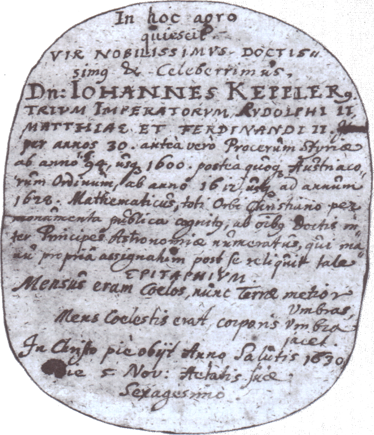 File - Kepler Tombstone - Png - Tomb Stone Johannes Keppler (1221x1419), Png Download