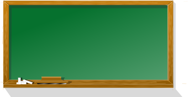Clip Download Chalkboard Clipart - Chalkboard Clipart (600x309), Png Download