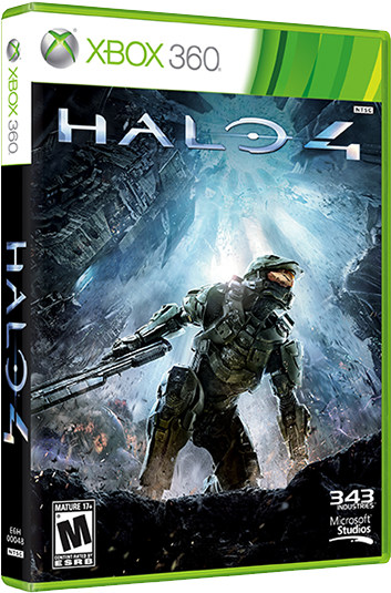 Halo 4 Marks The Start Of An Epic New Saga Within The - Halo 4 - Xbox 360 (standard Game) (542x542), Png Download