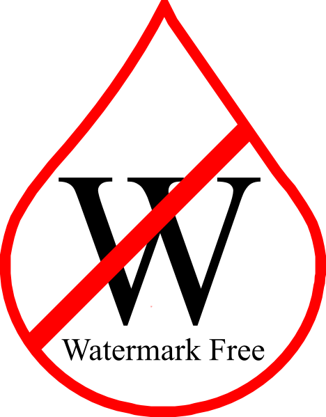 Christmas Watermark Clipart - Clip Art (468x599), Png Download