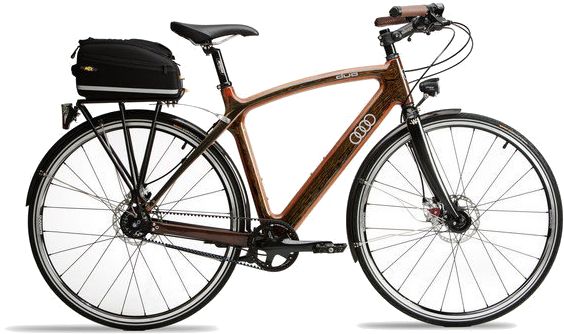Bicycle - Audi Bicycle (600x369), Png Download