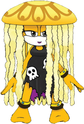 Opal The Jellyfish - Sonic Opal The Jellyfish (286x420), Png Download