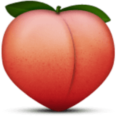 Free Png Ios Emoji Peach Png Images Transparent - Peach Emoji Png Transparent (480x502), Png Download