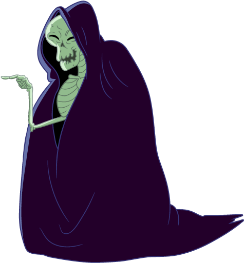 Reaper - Png - Free Magic Powers Adventure Time (488x519), Png Download