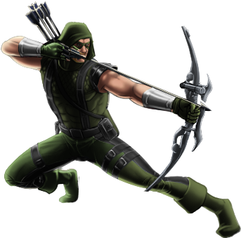 Oliver Queen-green Arrow - Green Arrow (342x370), Png Download