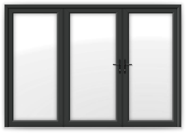Irish Oak White Golden Oak Grey Rosewood - Folding Door Png (800x575), Png Download