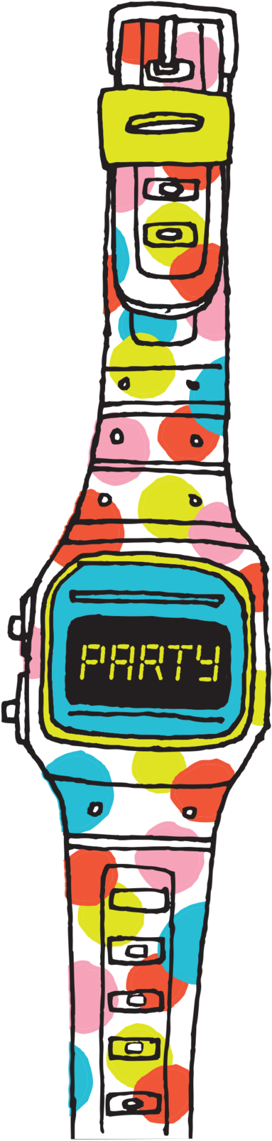 Party Watch (2048x2048), Png Download