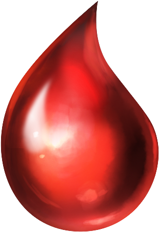 Blood Drop - Drop Of Blood Png (500x500), Png Download
