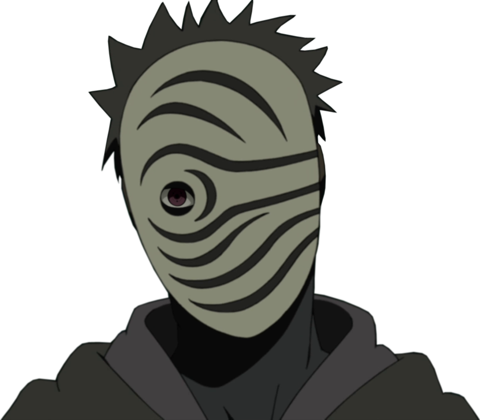 Kagami Uchiha - Obito Masked Man Render (955x836), Png Download