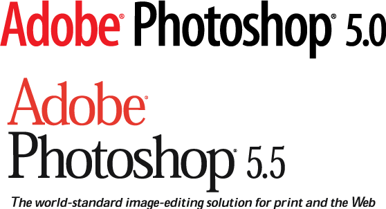 Adobe Photoshop Logos Free Vector - Adobe Photoshop (558x302), Png Download