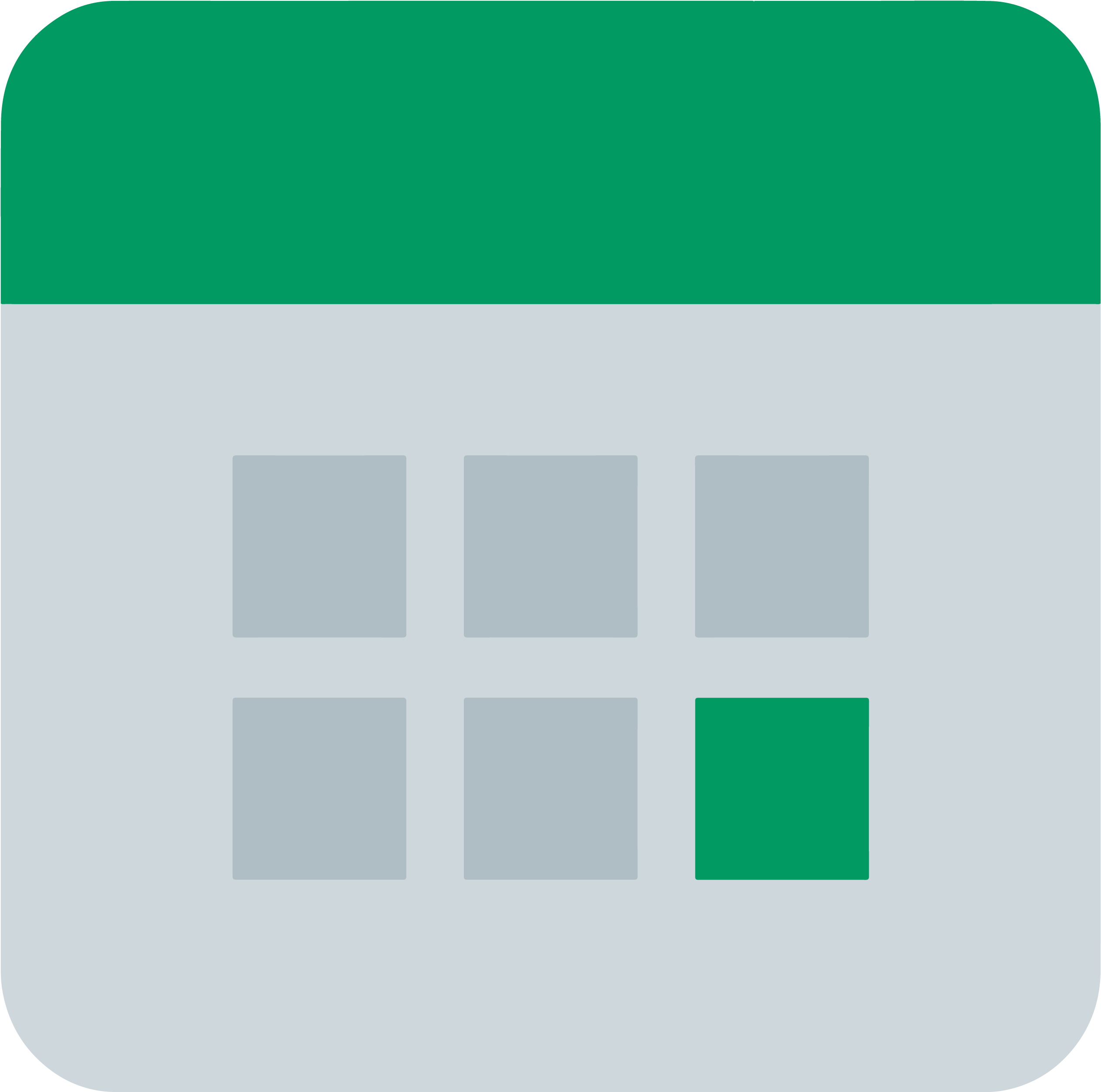 Icons8 Flat Planner Green Calendar - Calendar Png (3000x3000), Png Download
