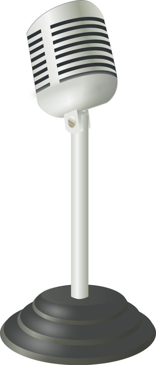 How To Set Use Old Microphone Clipart (385x900), Png Download