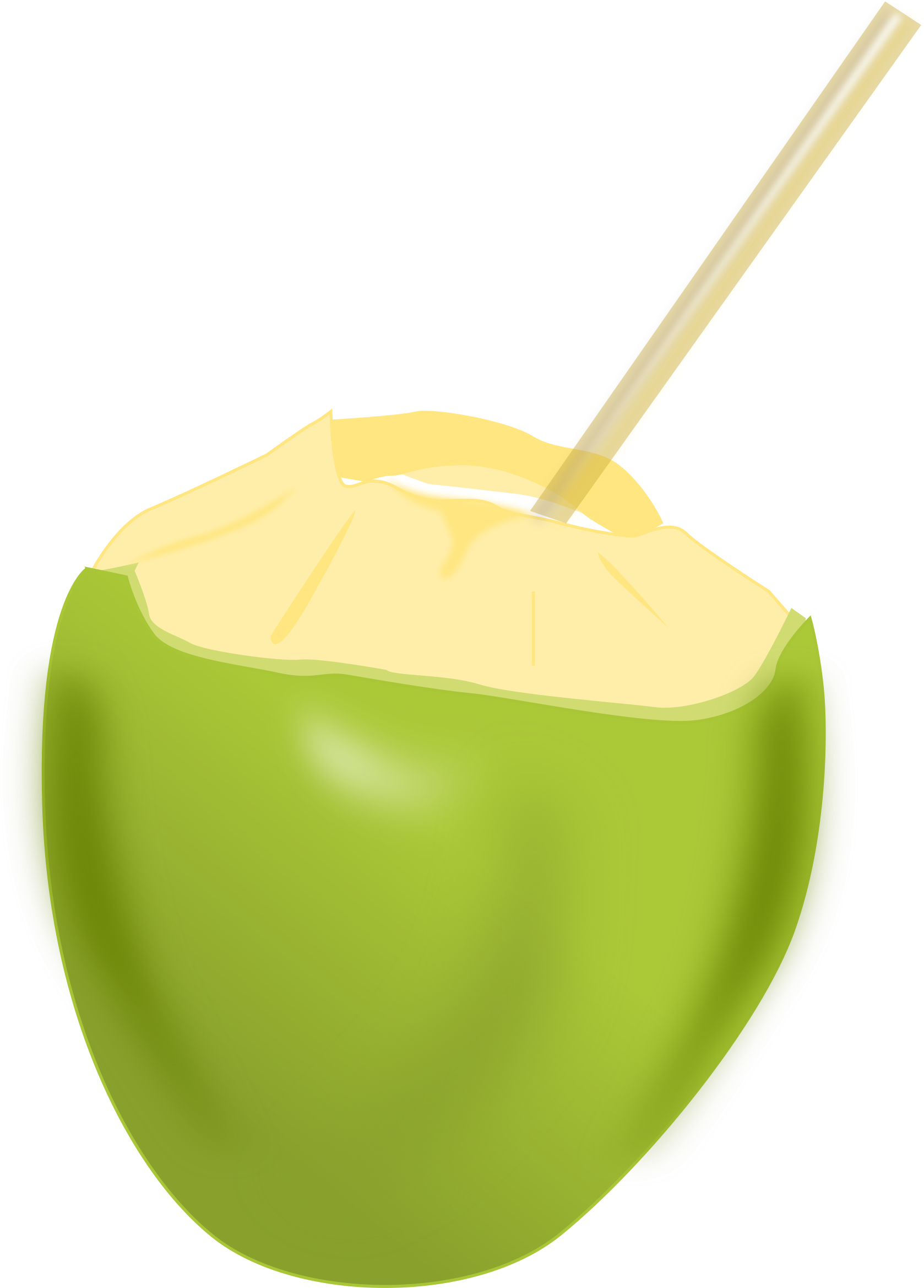 How To Set Use Coconut Clipart (420x599), Png Download