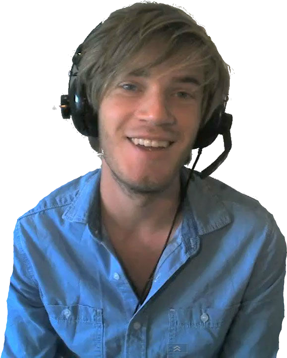 Pewdiepie1 - Pewdiepie (1021x768), Png Download