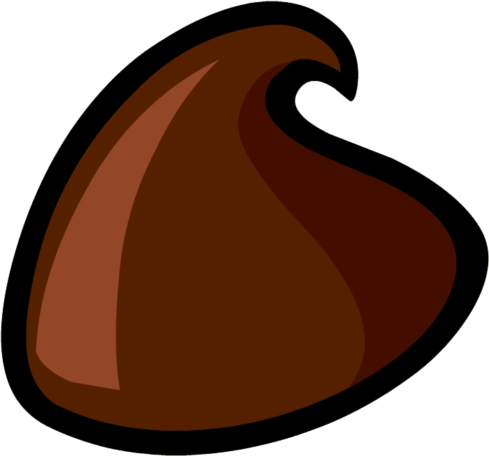 Chocolate Chip Clubpenguin - Chocolate Clip Art (946x652), Png Download