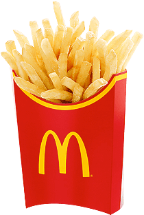 Choose Your Size - Mcdonalds Fries Png (380x380), Png Download