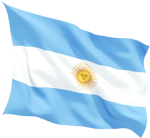 Argentine Flag Wave Png - Argentina Flag World Cup 2018 (640x480), Png Download