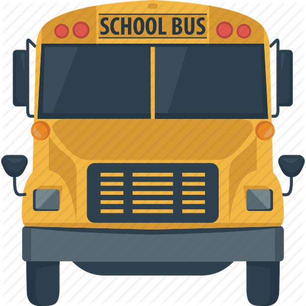 Summer School Bus Routes - School Bus Icon Png (614x614), Png Download