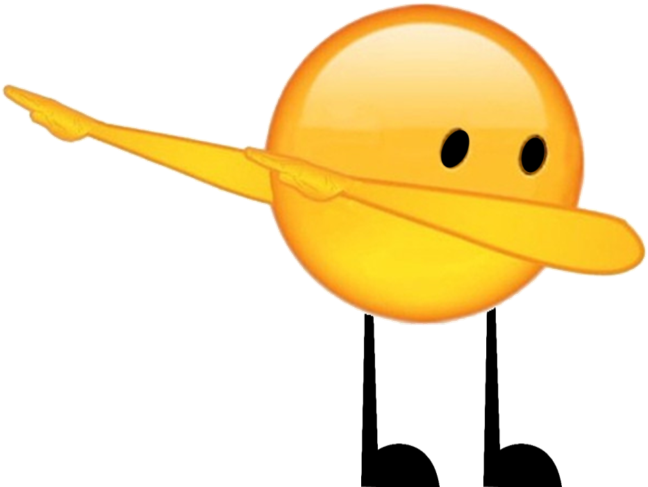 Smiley Dab Png - Dab Smiley (995x724), Png Download
