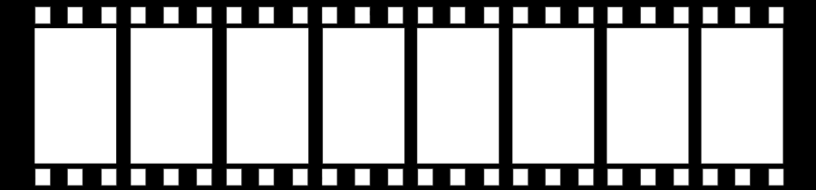 Movie Filmstrip - Booth Film Strip Template (900x210), Png Download