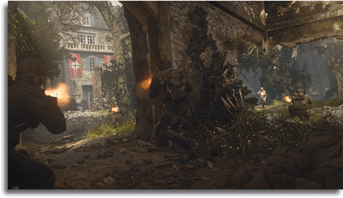 From The Beaches Of Normandy To The Liberation Of Paris - Call Of Duty: Wwii (850x300), Png Download