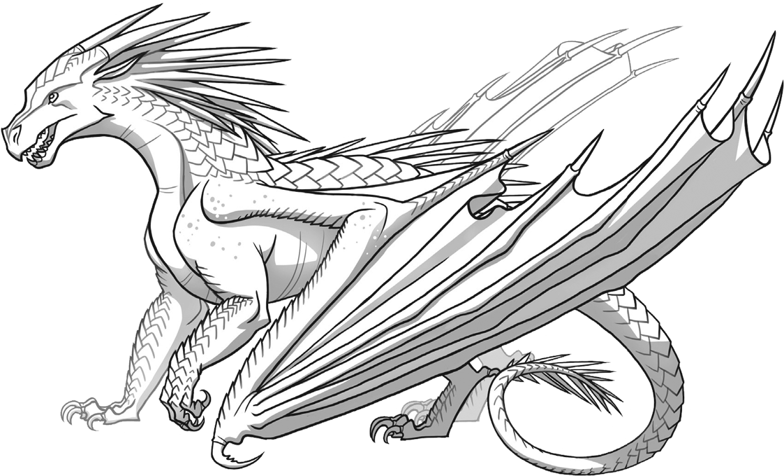 Download 28 Collection Of Insane Dragon Drawing - Wings Of Fire Icewing