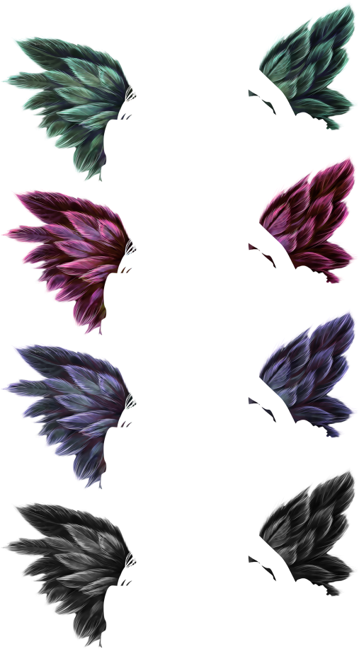 Dragon-wings - Portable Network Graphics (640x951), Png Download