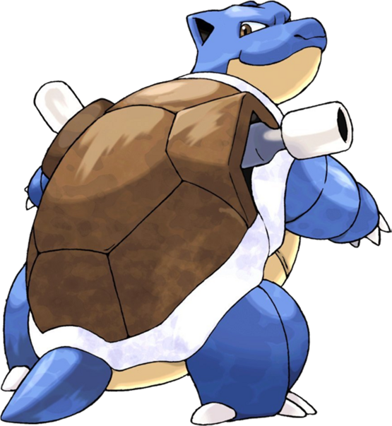 Blastoise - Pokemon Blastoise (555x603), Png Download