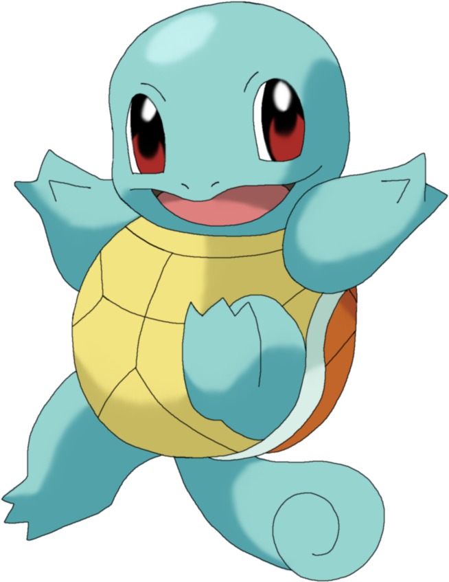Squirtle Pokemon Png By Megbeth Royalty Free Stock - Bulbasaur Squirtle Ou Charmander (800x870), Png Download