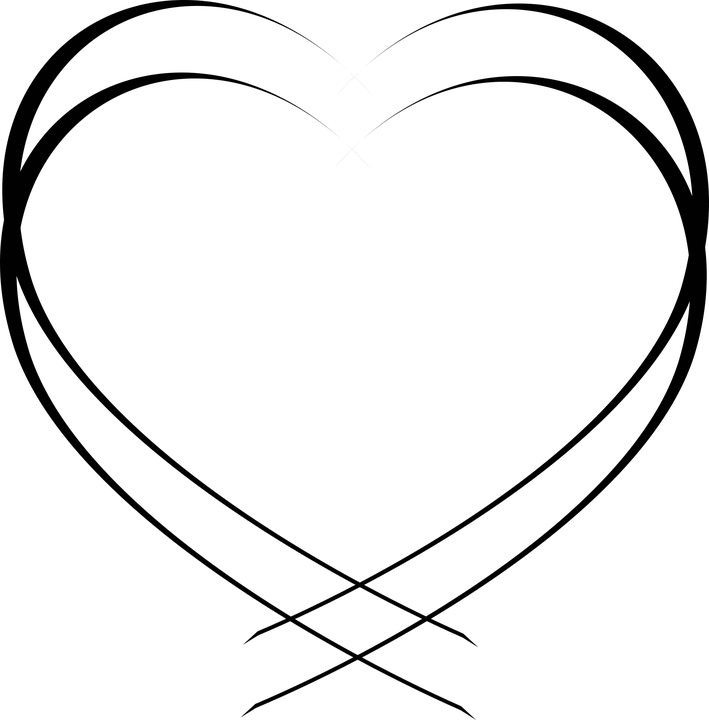 White Heart Shape Png - Thought (709x720), Png Download