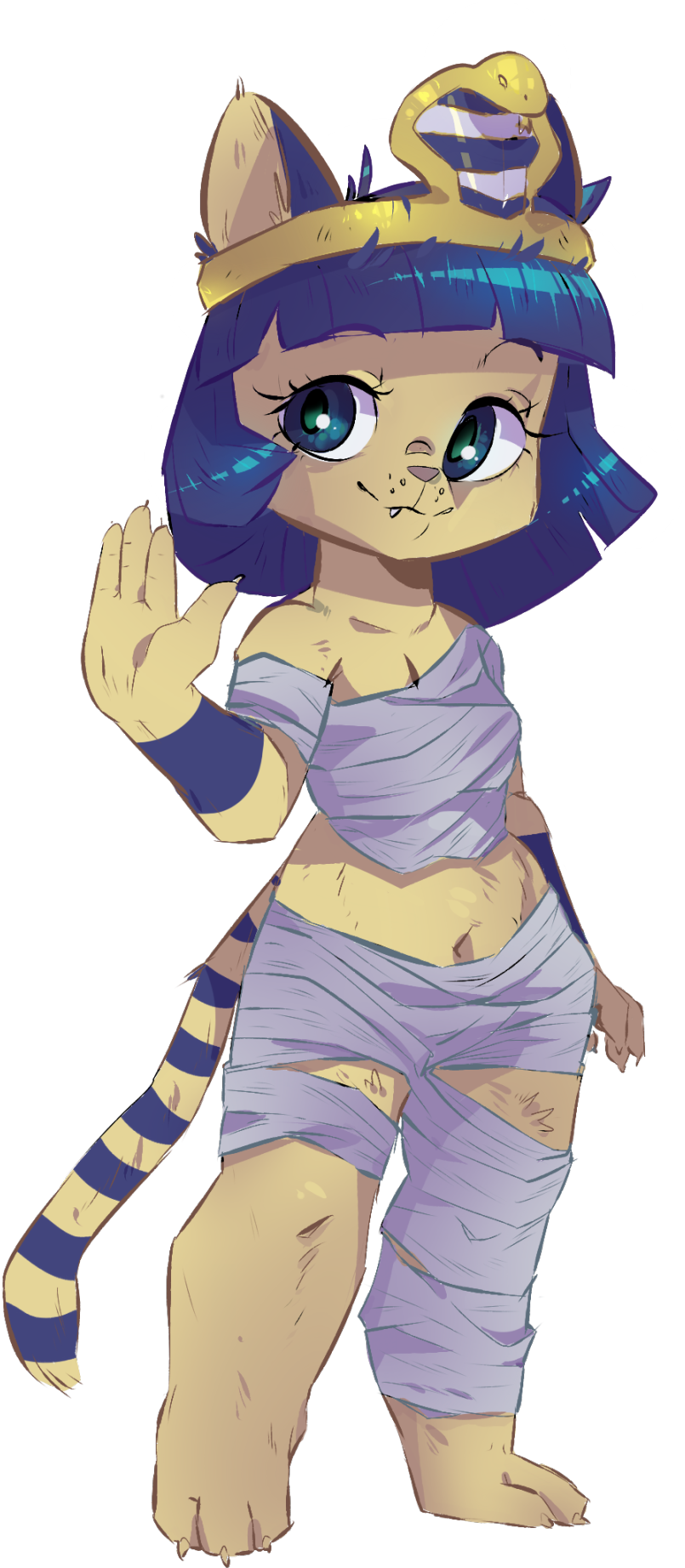 More Love For Ankha One Of My Favourite Villagers - Cartoon (1051x1920), Png Download