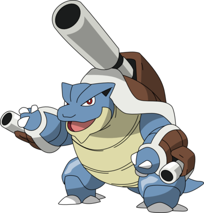 Png - Pokemon Mega Blastoise (400x417), Png Download