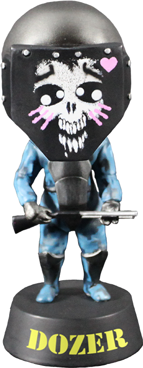 Never Miss A Moment - Payday 2 Figure Bobblehead (553x1000), Png Download