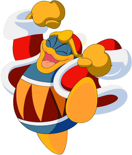 Hnk Kingdedede 4 - Kirby Ddd (455x504), Png Download