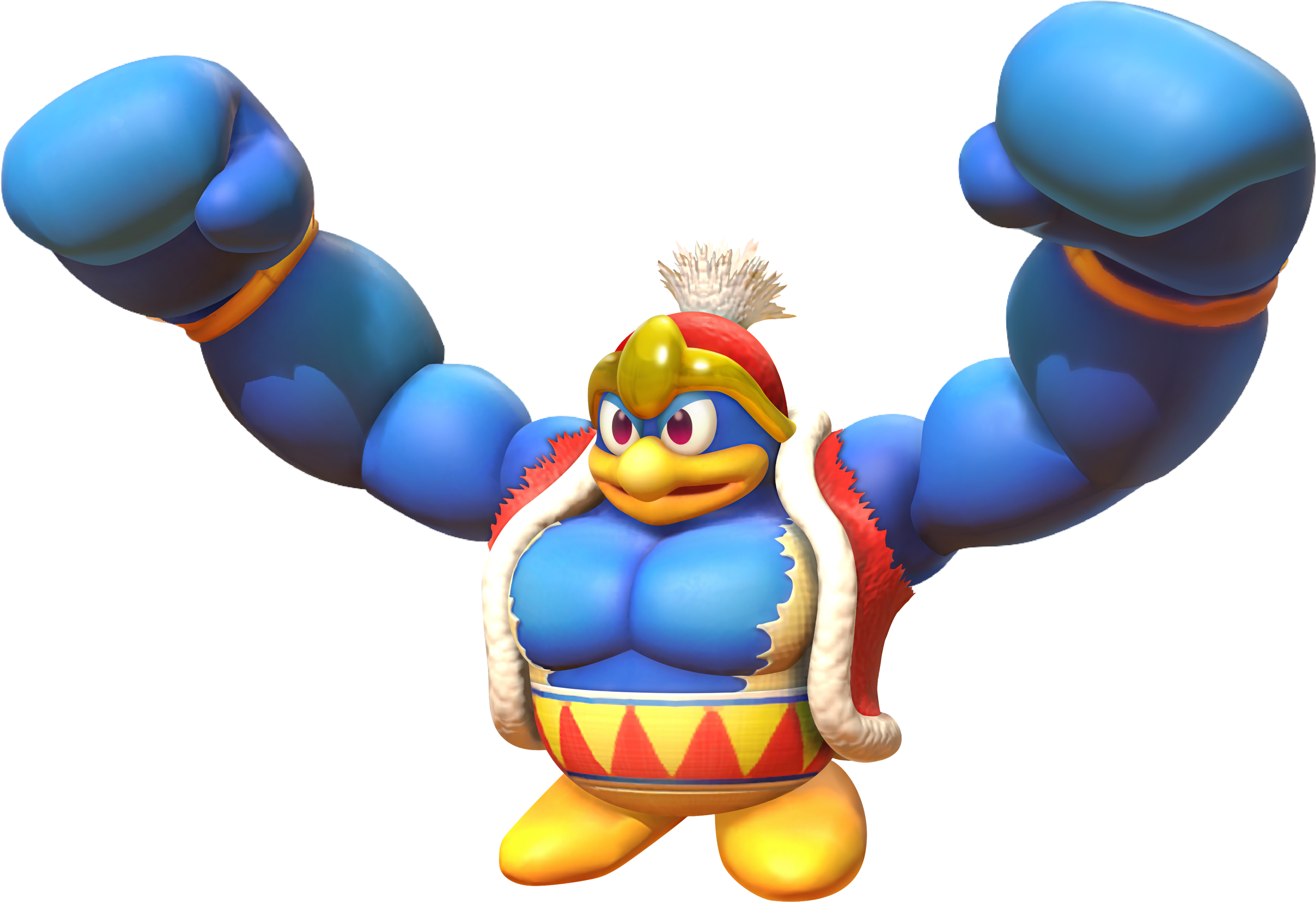 Ksa Macho Dedede - Kirby Star Allies Dedede (3000x2000), Png Download