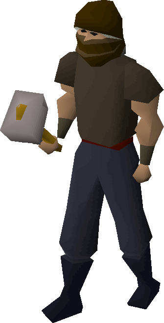 Gangster - Runescape Gangster (335x659), Png Download