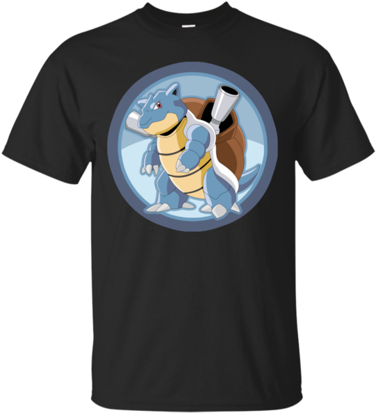 Pokemon Blastoise Pokemon T Shirt & Hoodie - T-shirt (600x600), Png Download