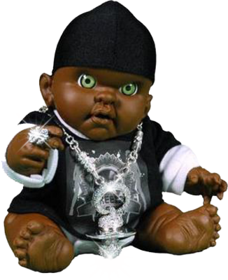 Baby Vector Gangsta - Gangsta Psd (326x400), Png Download