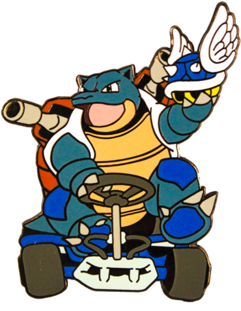 Blastoise Poke'karts Hat Pin - Hat (480x480), Png Download