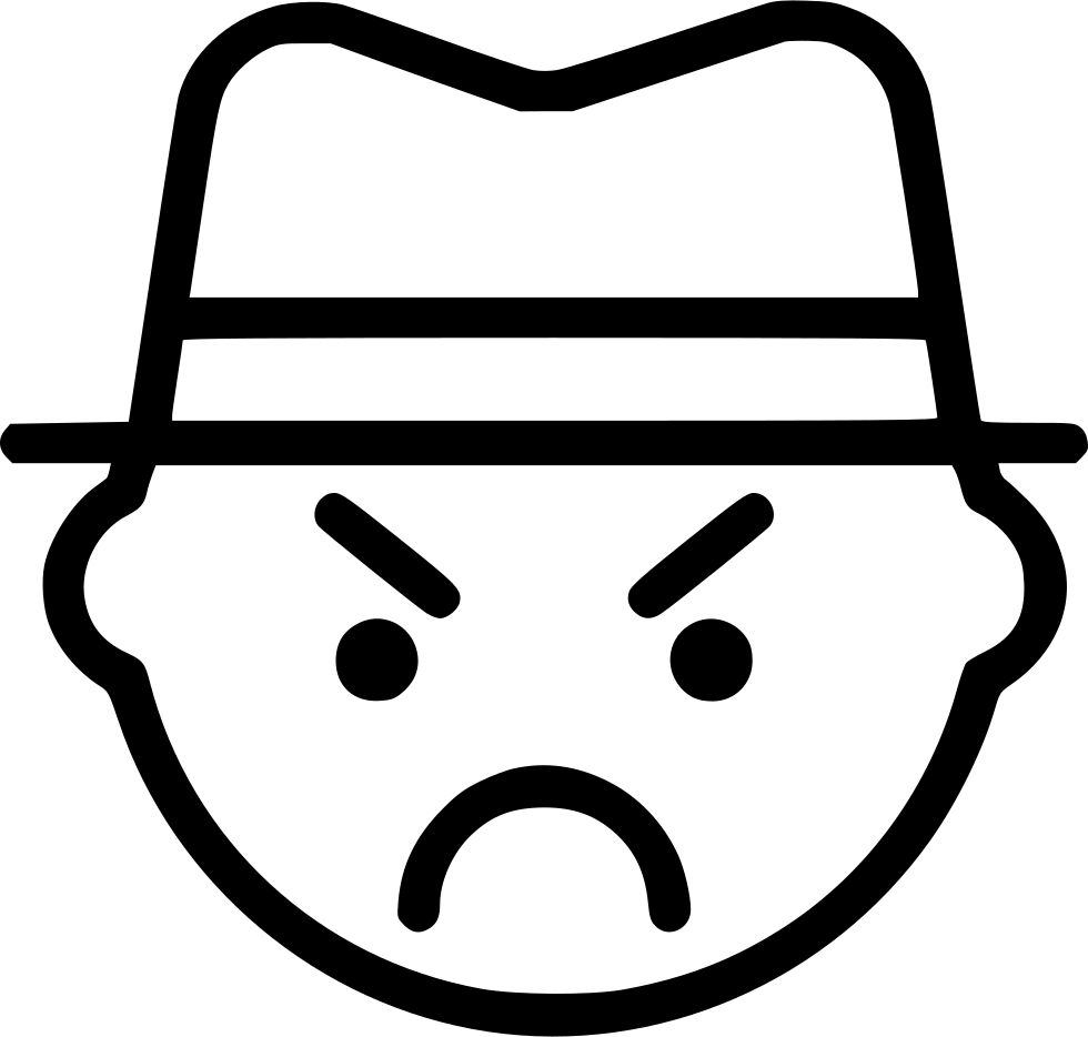 Gangster Comments - Emoji Png Ganster (980x934), Png Download