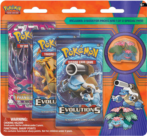 Pokemon Trading Card Game - Pokemon Evolutions Blister Pack (600x600), Png Download
