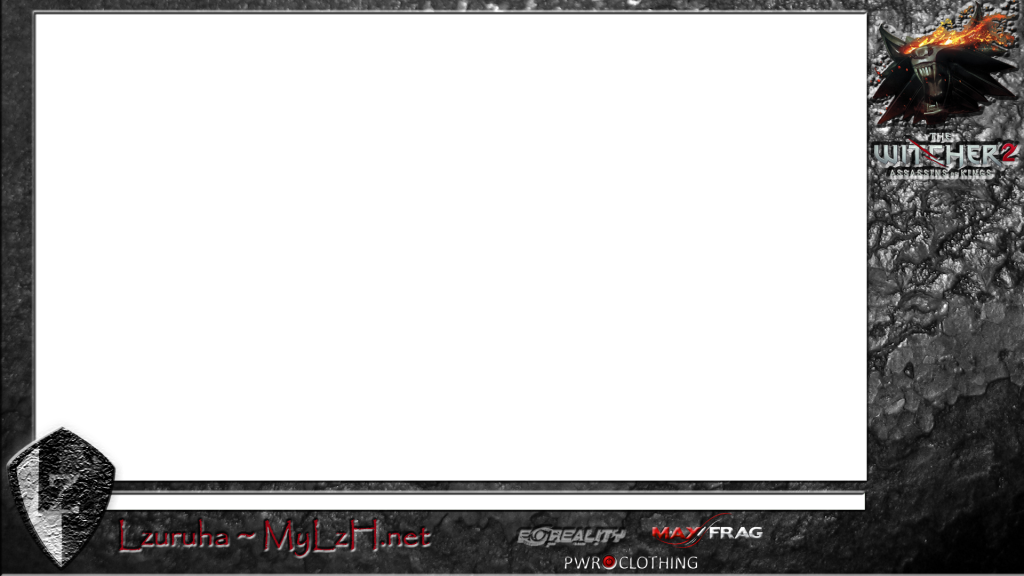 Comment - Twitch Overlay The Witcher (1024x576), Png Download