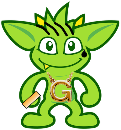 Gremlin-gangster - Apache Gremlin (386x416), Png Download