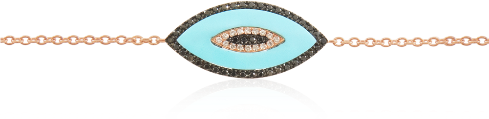 Evil Eye Bracelet - Necklace (1000x1000), Png Download