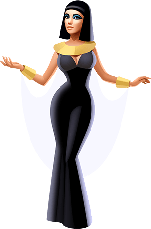 Cleopatra - Doll (307x464), Png Download