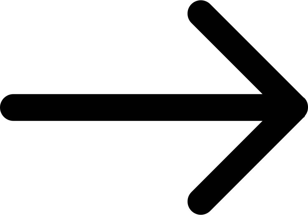 Right Arrow Of Straight Lines Comments - Symbol Arrow Pointing Right (980x684), Png Download