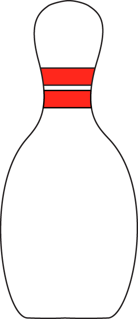 Bowling Pin Clip Art (282x651), Png Download