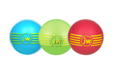 Jw Pet Isqueak Ball Dog Toy - Jw Pet, Isqueak Ball Rubber Dog Toy - Large - 1 Toy (400x400), Png Download