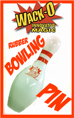 Wack-o Rubber Bowling Pin - Silkola By Wack-o-magic (400x400), Png Download